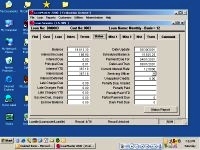 Loan Tracking Software Screen